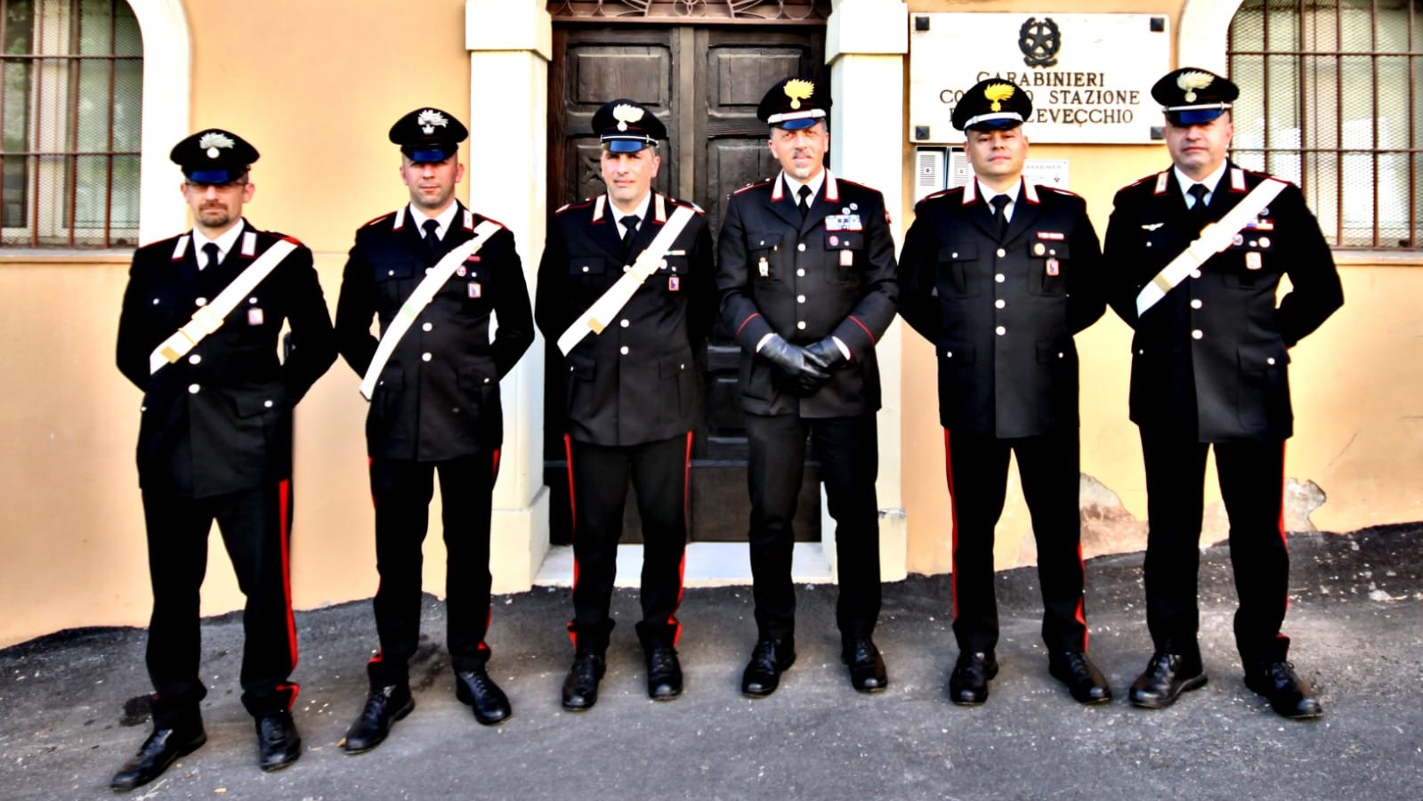 La stazione dei Carabinieri di Collevecchio si presenta