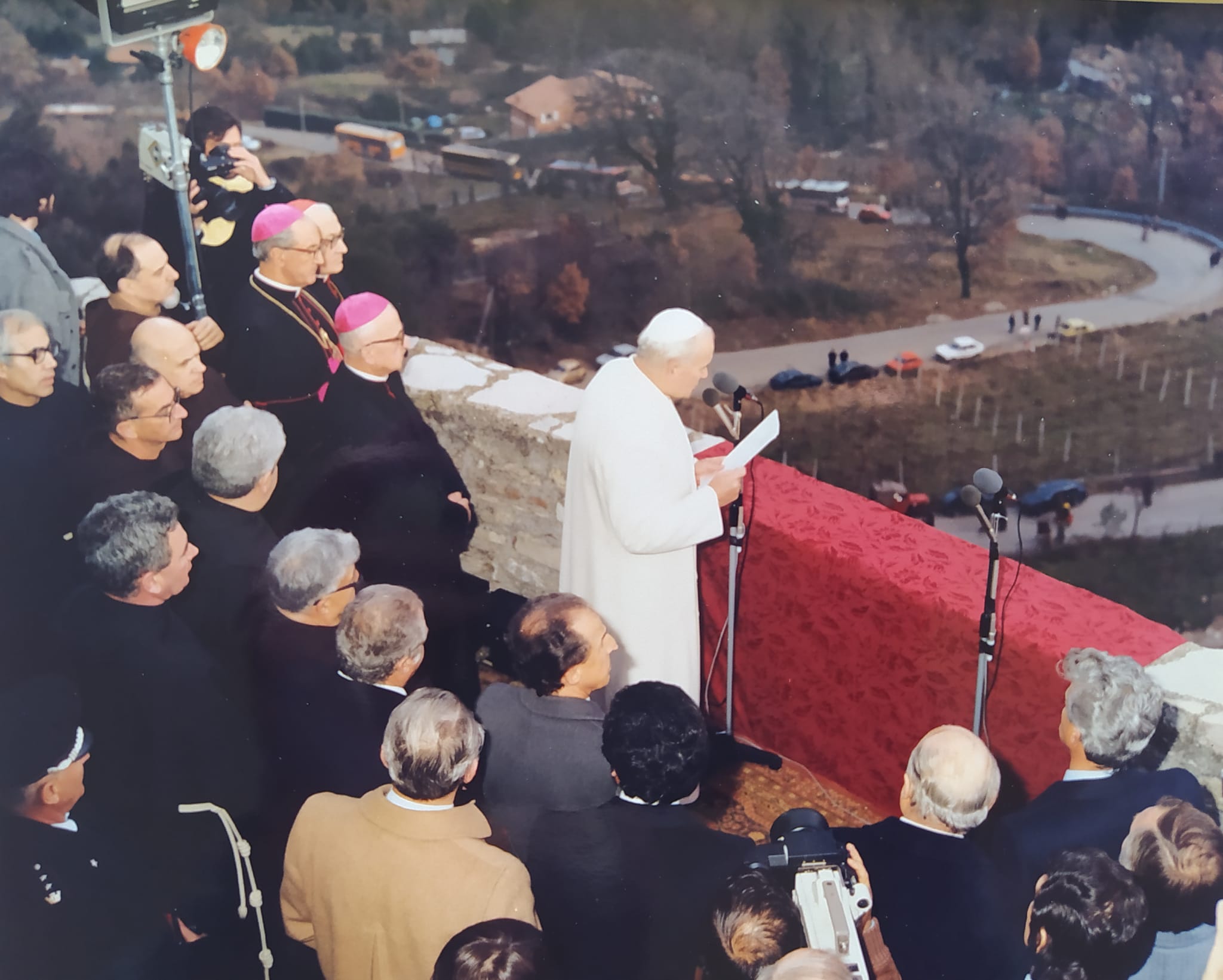 Quarant'anni fa la visita di Giovanni Paolo II a Rieti e Greccio