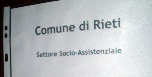 Comune di Rieti, Servizi Sociali