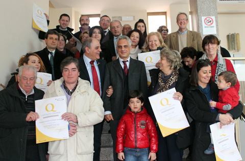 premiazione marchio qualità 25-01-2013