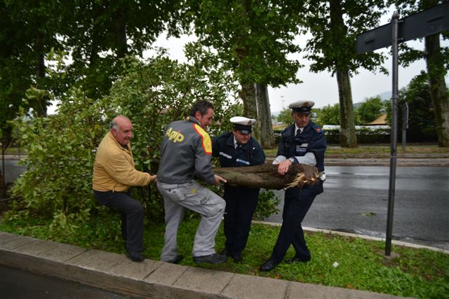 Maltempo a Rieti. Foto di Massimo Renzi.