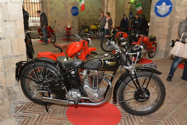 Mostra statica di motocicli d'epoca