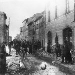 Rieti, terremoto 1898. Foto dell'Archivio di Stato di Rieti