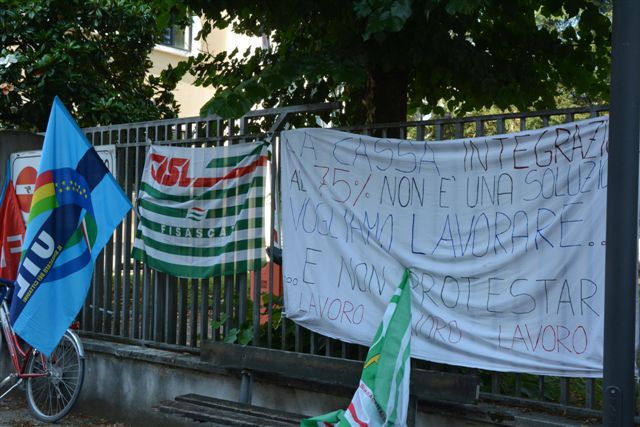 Risorse Sabine, sciopero. 9 luglio 2013. Foto di Massimo Renziq