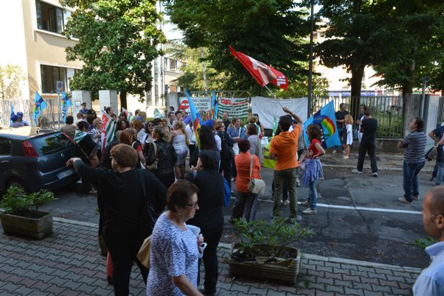 Risorse Sabine, sciopero. 9 luglio 2013. Foto di Massimo Renzi