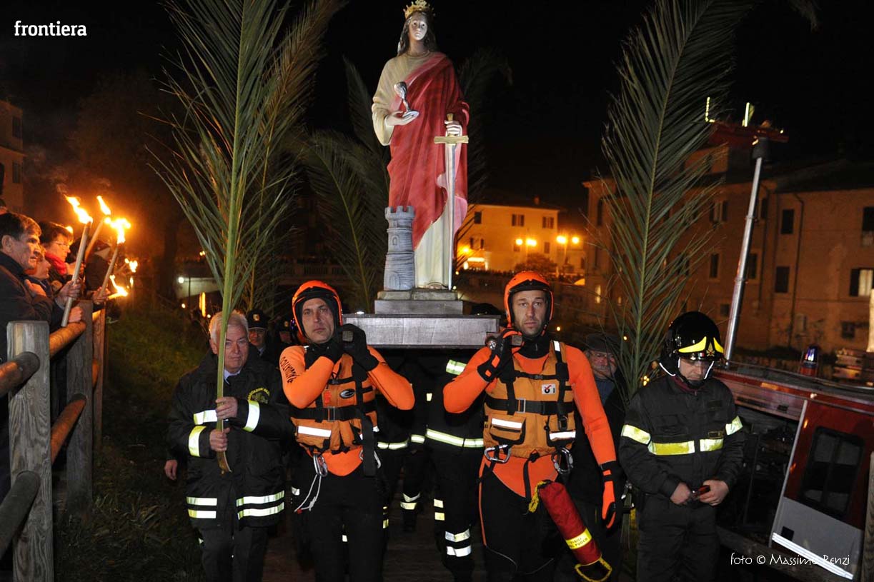 Santa Barbara nel Mondo / La processione della Santa Patrona