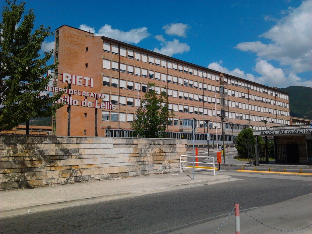 Coronavirus, l’Ospedale de Lellis di Rieti segue un protocollo specifico