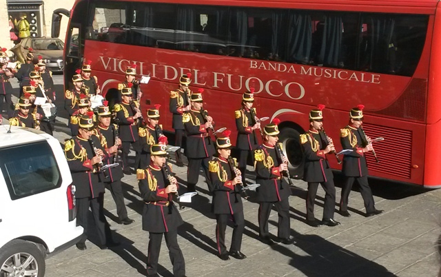Santa Barbara / Concerto della Banda Musicale del Corpo Nazionale dei Vigili del Fuoco
